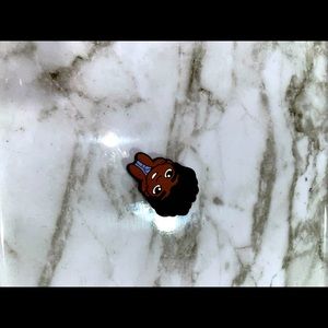 Little black boy Croc shoe charm 👦🏾💙